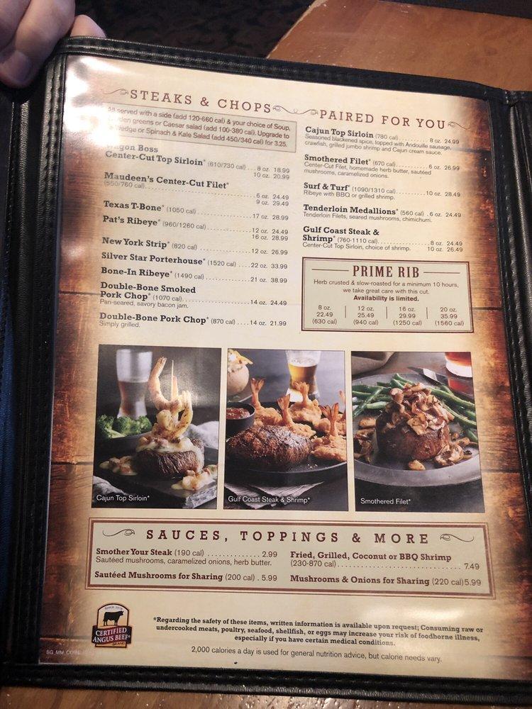 Menu at Saltgrass Steak House steakhouse, ster, Gulf Fwy