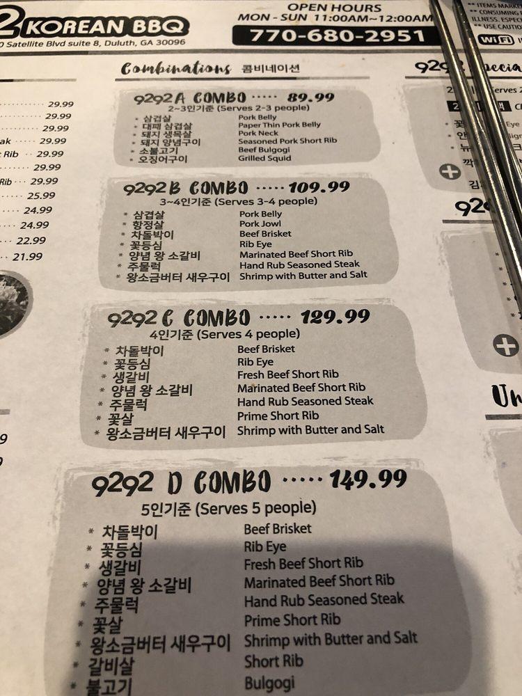 menu-at-9292-korean-bbq-duluth