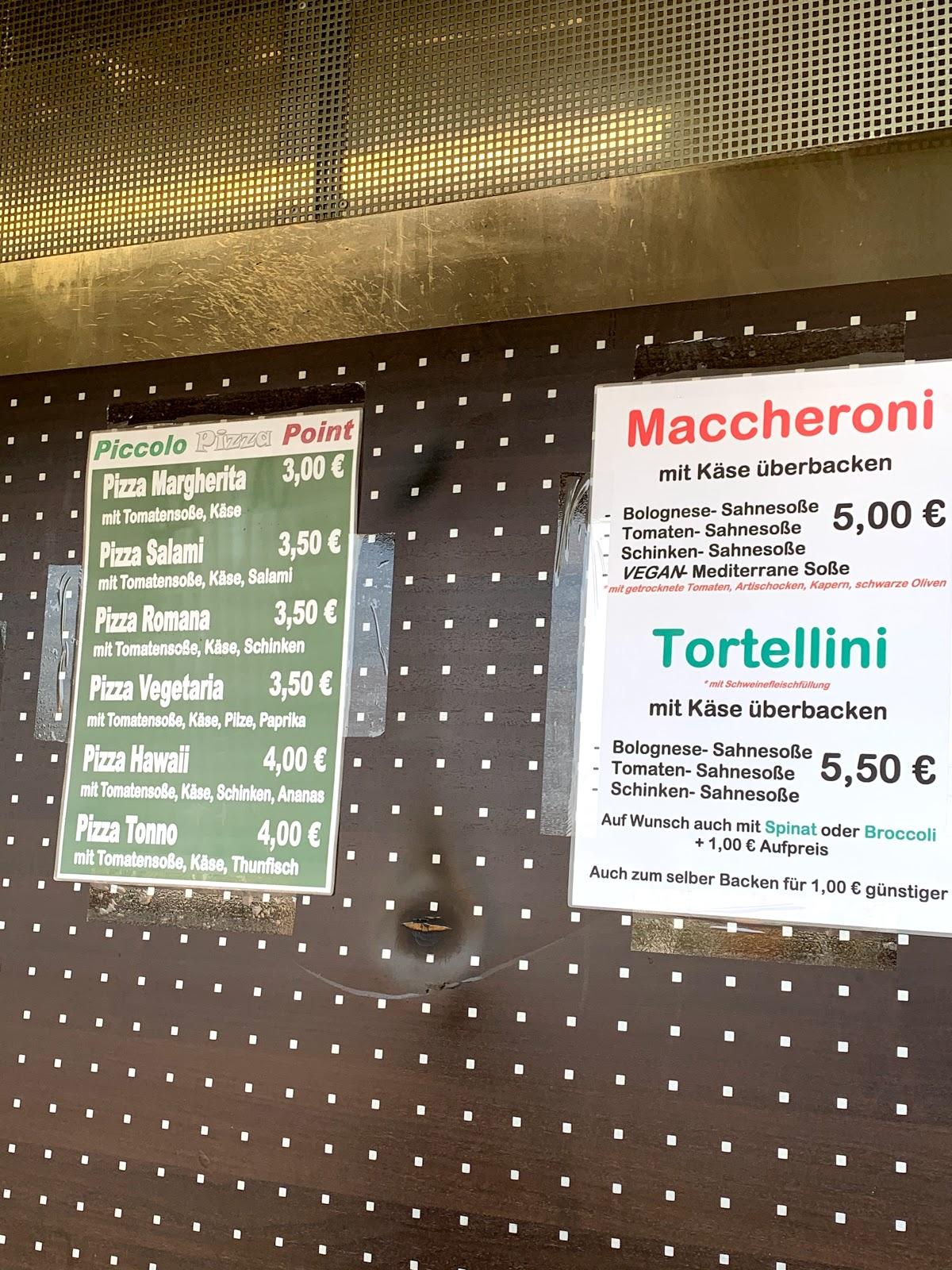 Speisekarte von Piccolo Pizza Paradiso, HerzebrockClarholz