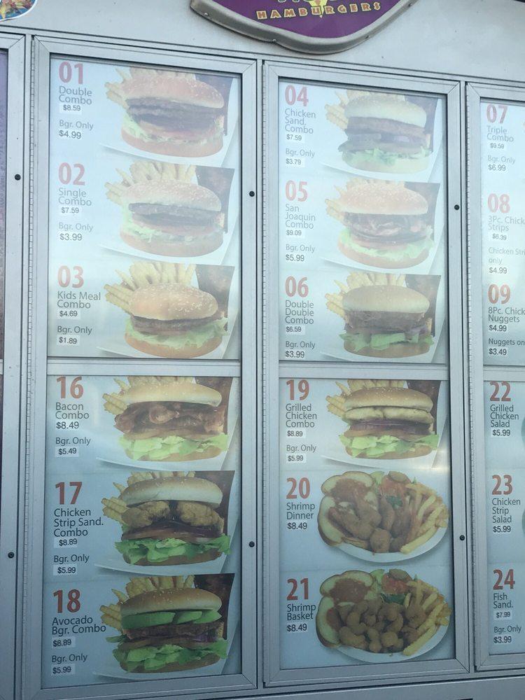 Carta del restaurante Sanad Freeze, Earlimart