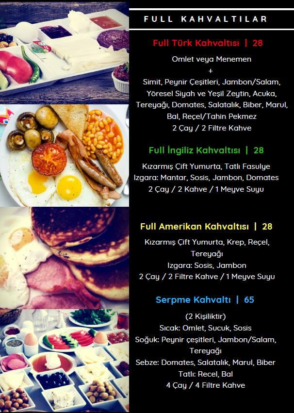 Menu at Cafe Berry, Istanbul, Ömer Hayyam Cd. No 22/A