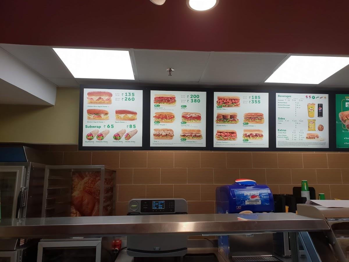 Subway Restaurant, Calicut Ho, Kozhikode - Subway Menu - Justdial