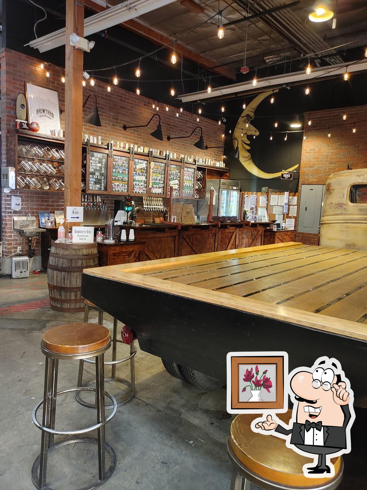 Pub y bar Brewyard Beer Company, Glendale Carta del restaurante y