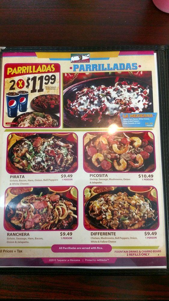 menu-at-taqueria-la-mexicana-restaurant-pharr-s-cage-blvd