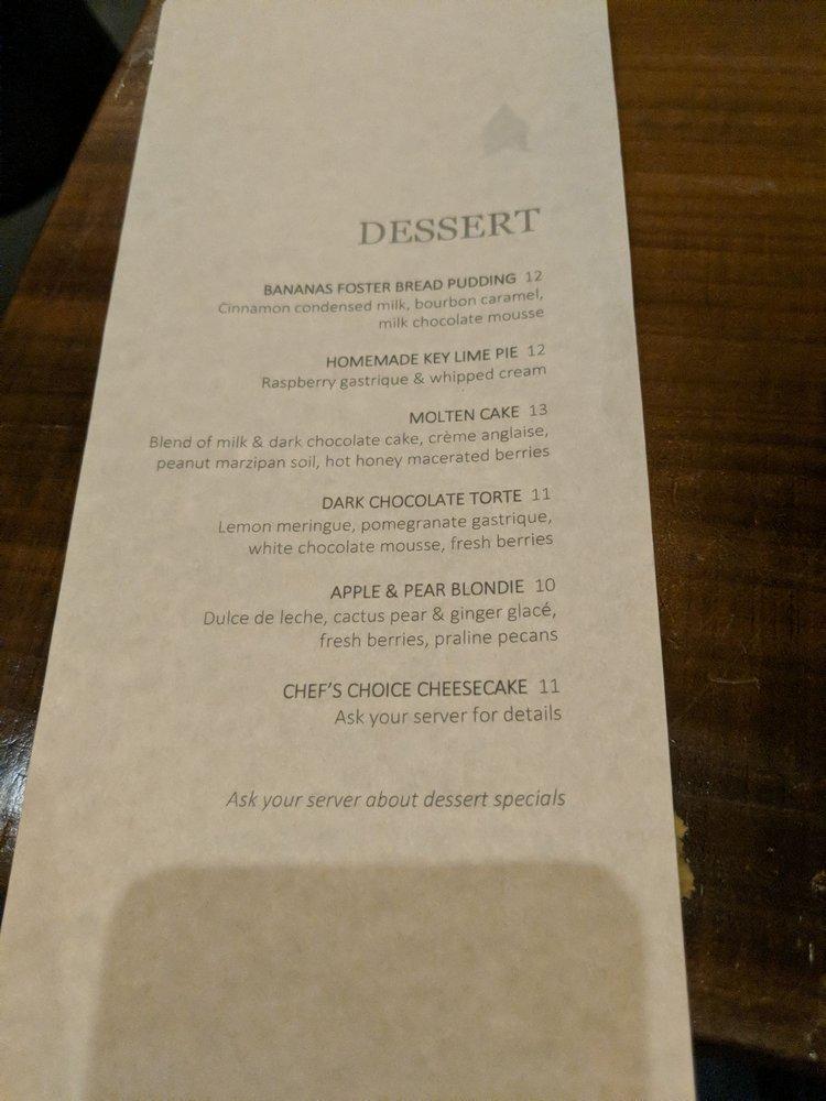 Menu at Purveyor pub & bar, Huntsville