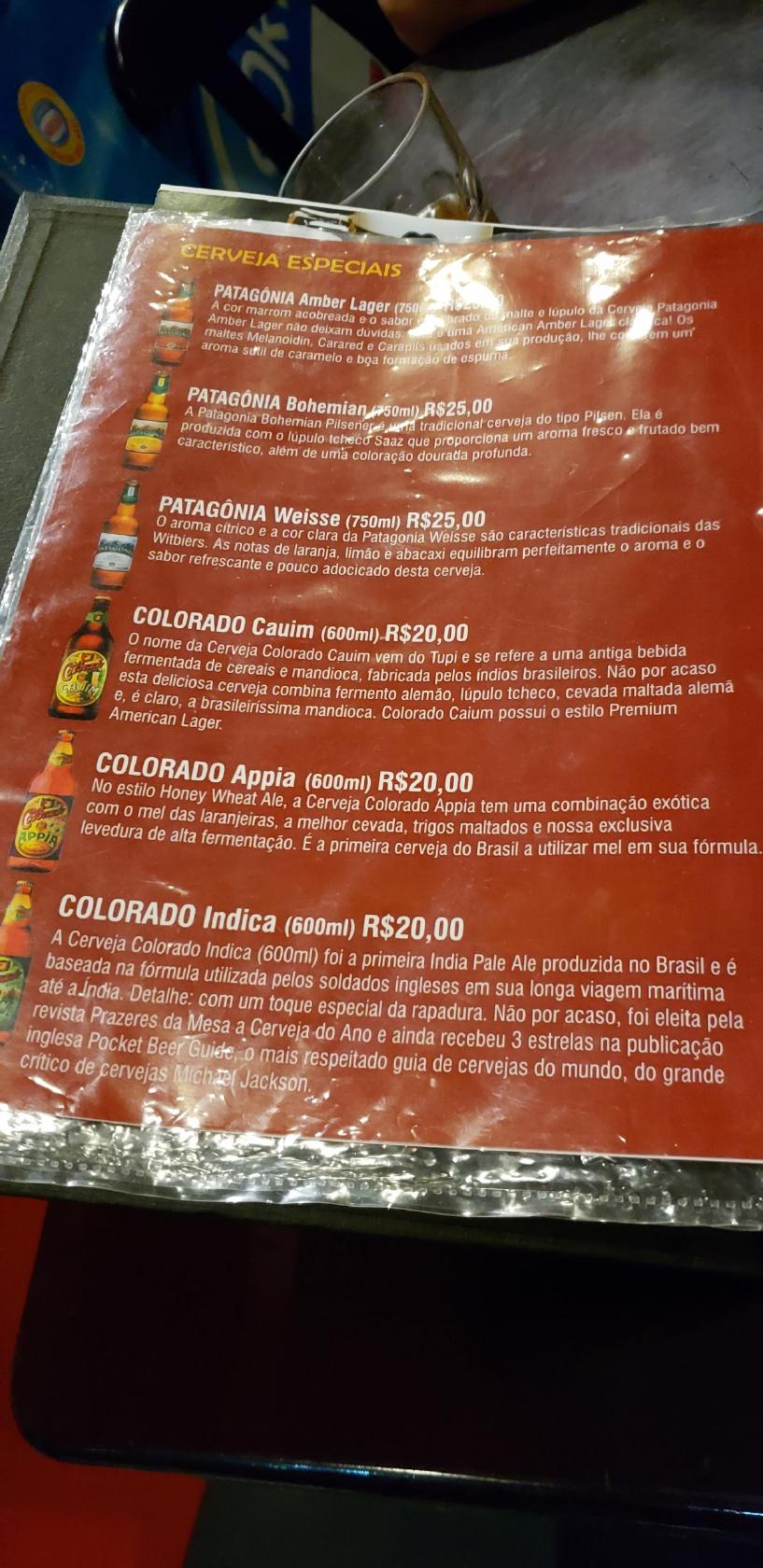 Menu em Seu Zé Choperia e Hamburgueria restaurante, Balneário Camboriú