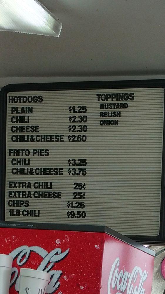 Menu at Chet's Dairy Freeze restaurant, Muskogee, W Okmulgee Ave