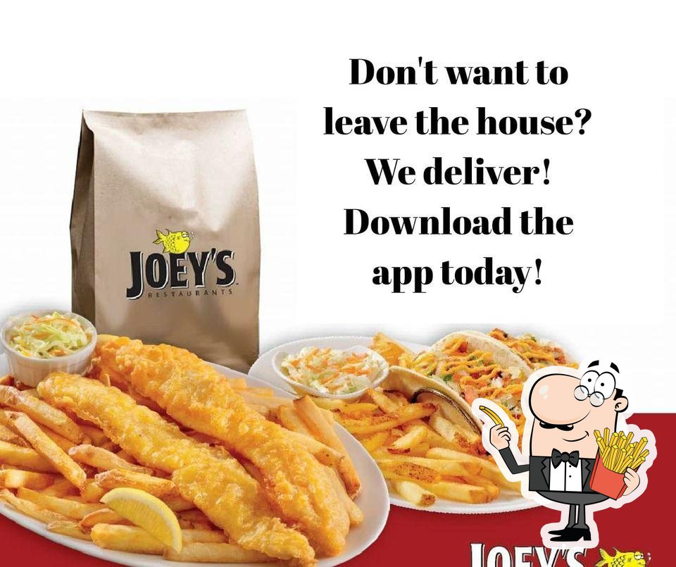 Menu of Joey's Fish Shack Grande Prairie restaurant, Grande Prairie