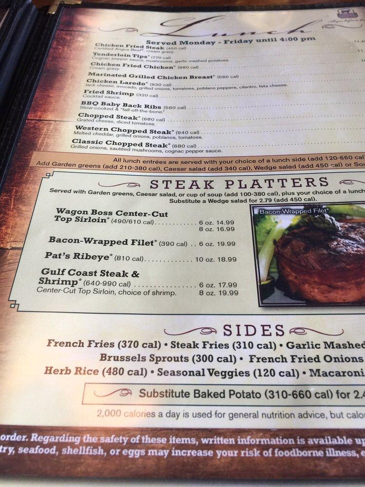 Menu at Saltgrass Steak House steakhouse, Hoover, John Hawkins Pkwy