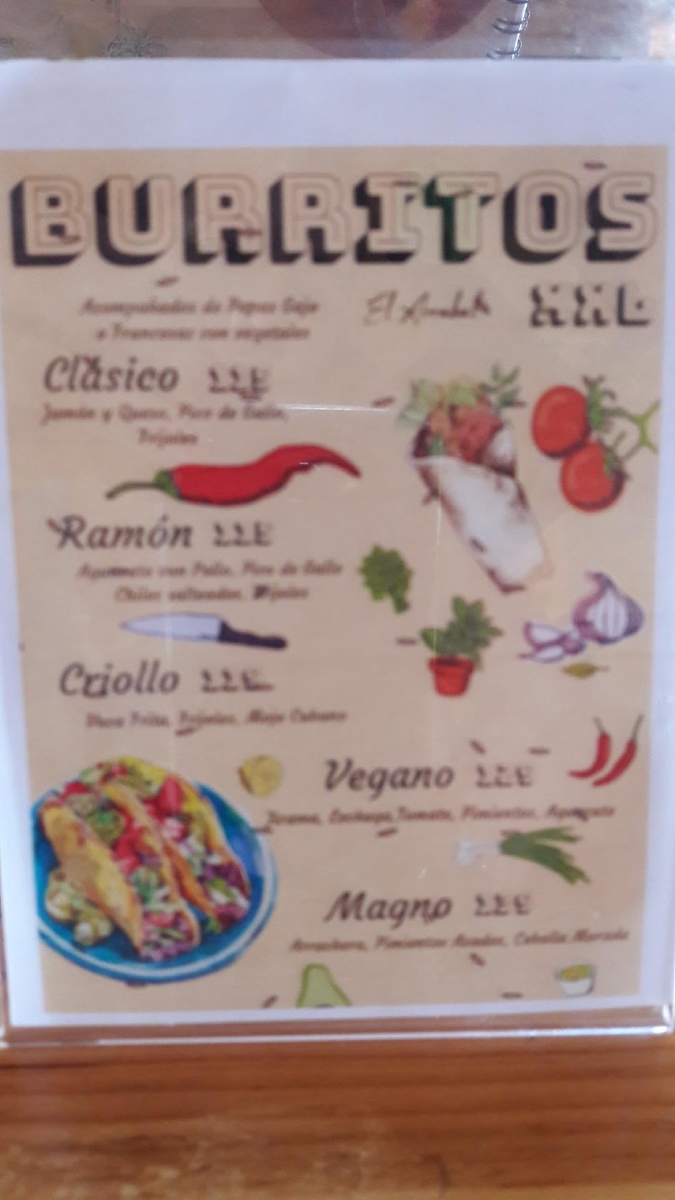 Menu at Distrito del pan restaurant, Cancún, Av. Huayacán