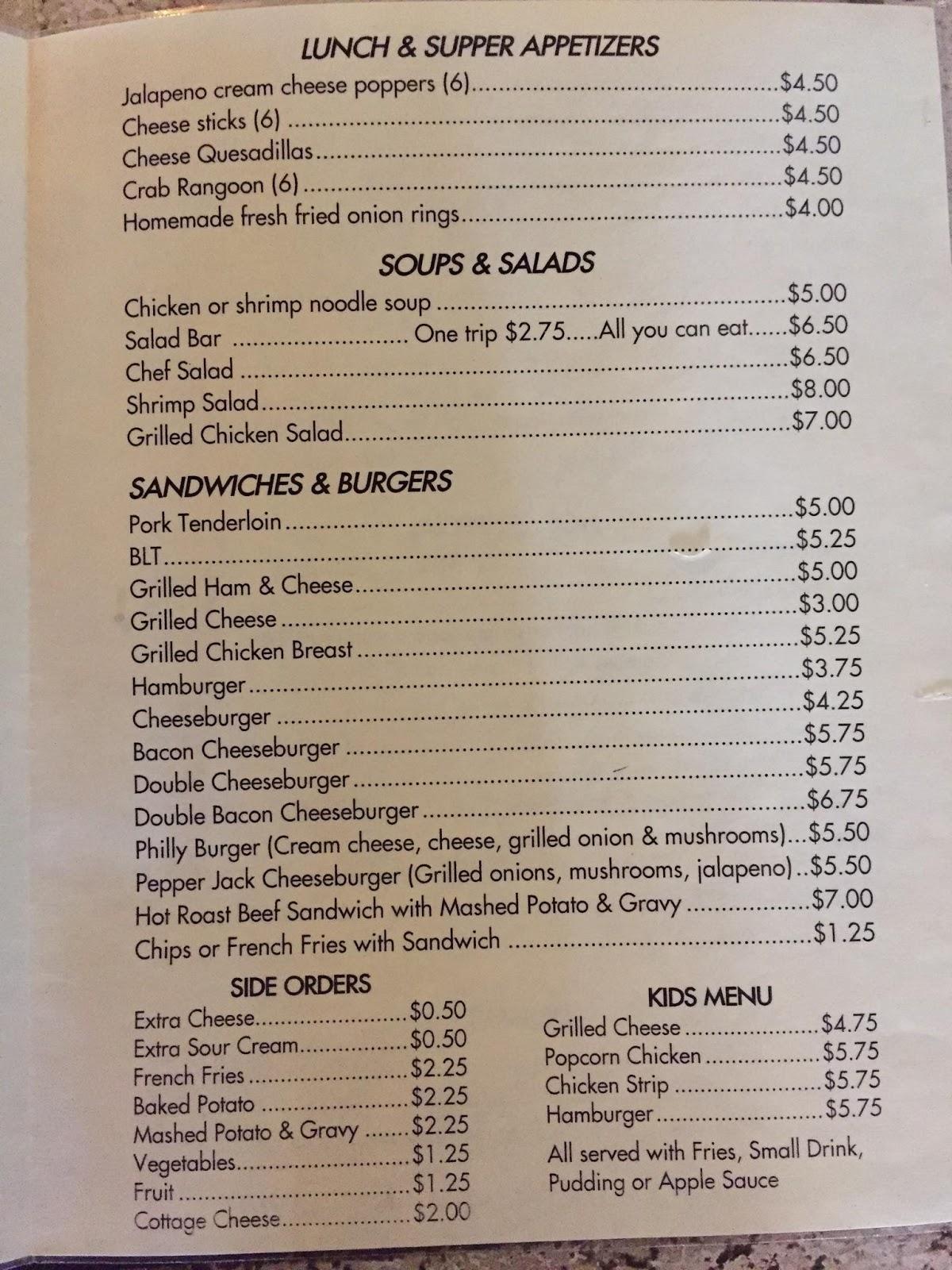 Menu at Golden Harvest Restaurant, Halstead