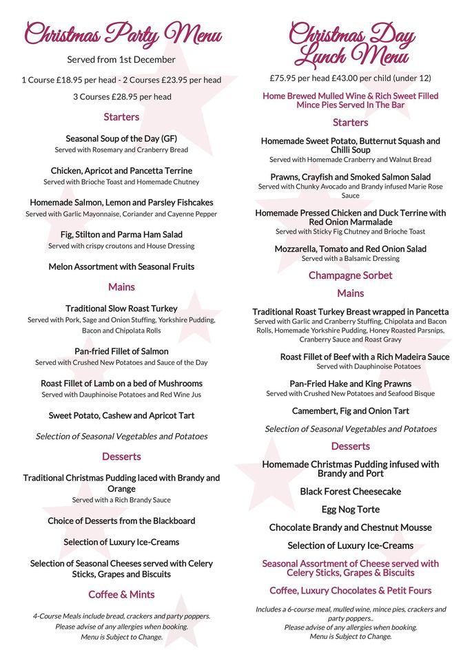 Menu at Pig and Abbot pub & bar, Abington Pigotts