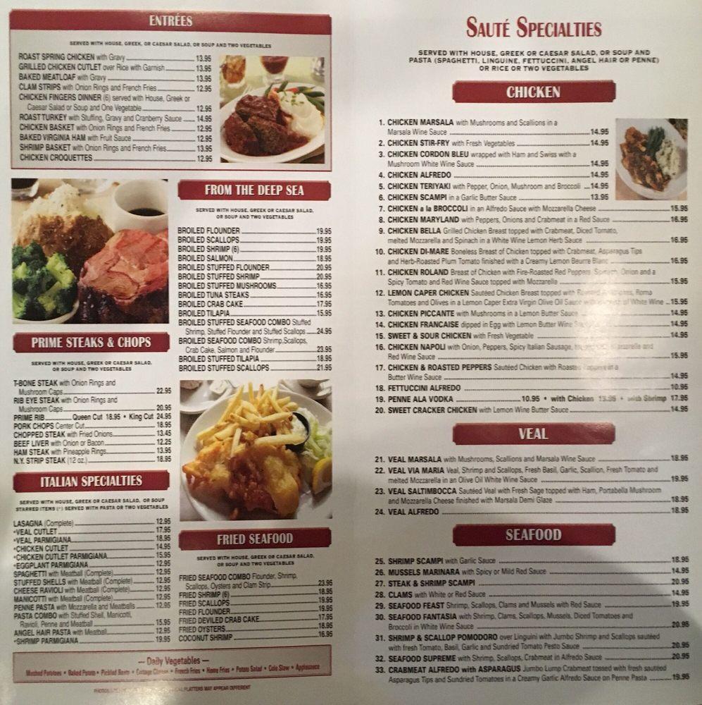 Menu at Swedesboro Diner restaurant, Swedesboro