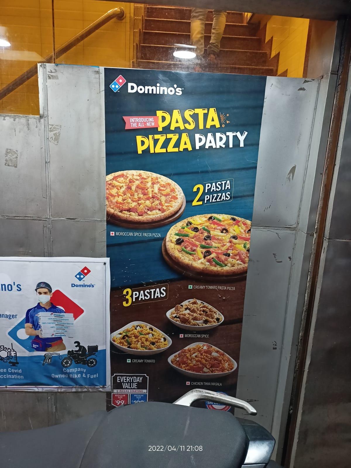 Menu at Domino's Pizza, Kolkata, Ground & First floor