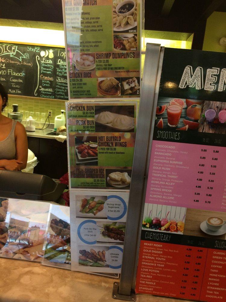 Menu at Black Pearl Boba Tea pub & bar, Wellington, Forest Hill Blvd