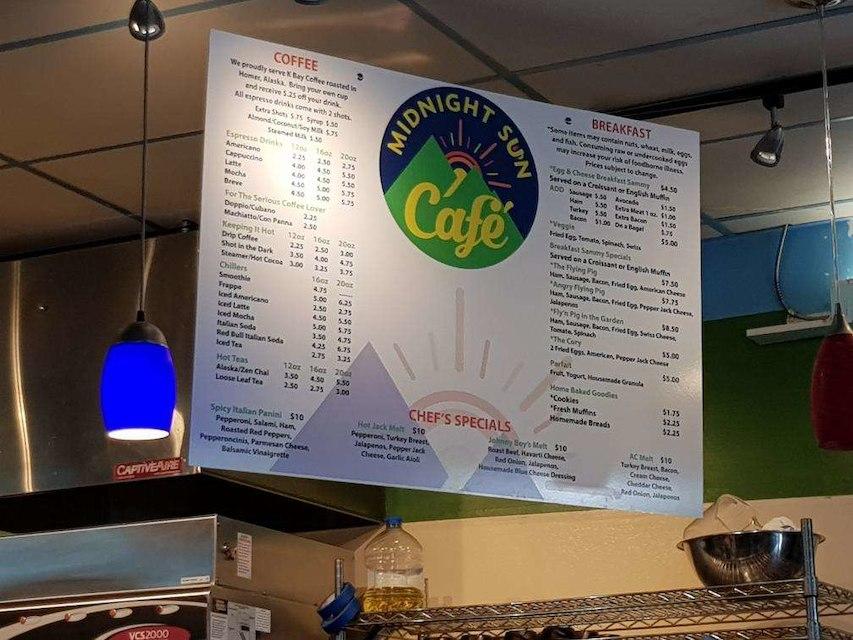 Midnight Sun Cafe in Anchorage - Restaurant menu and reviews