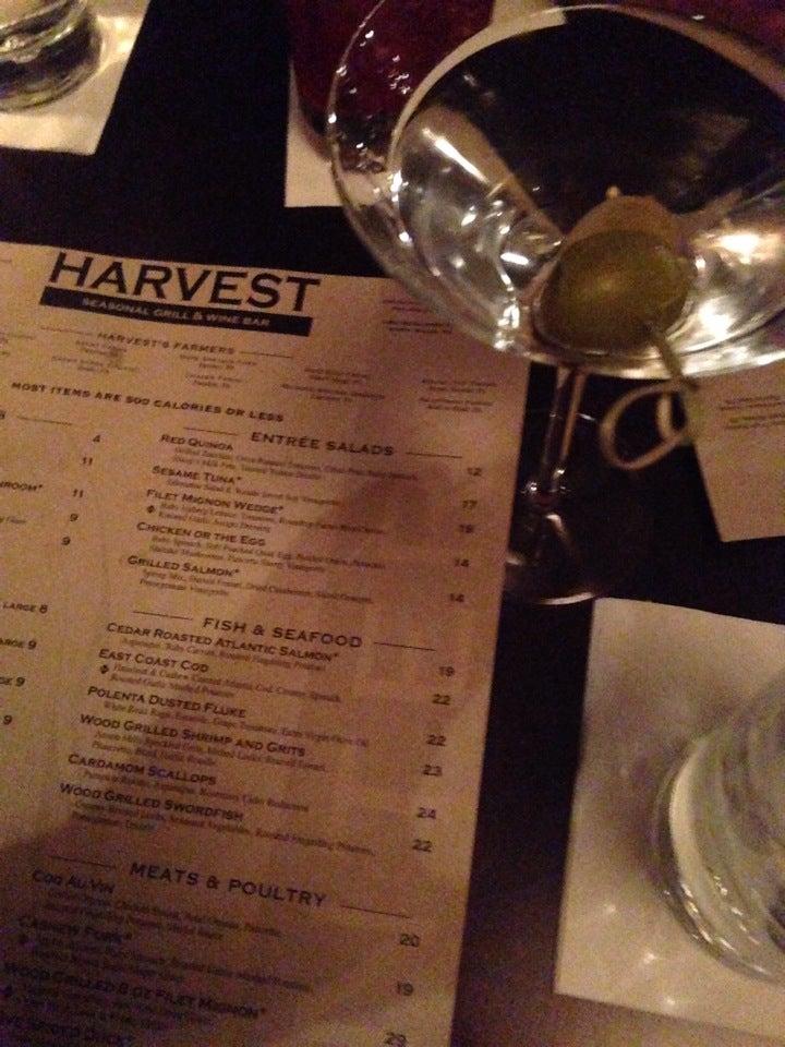 Menu at Harvest Seasonal Grill Glen Mills pub & bar, Glen Mills