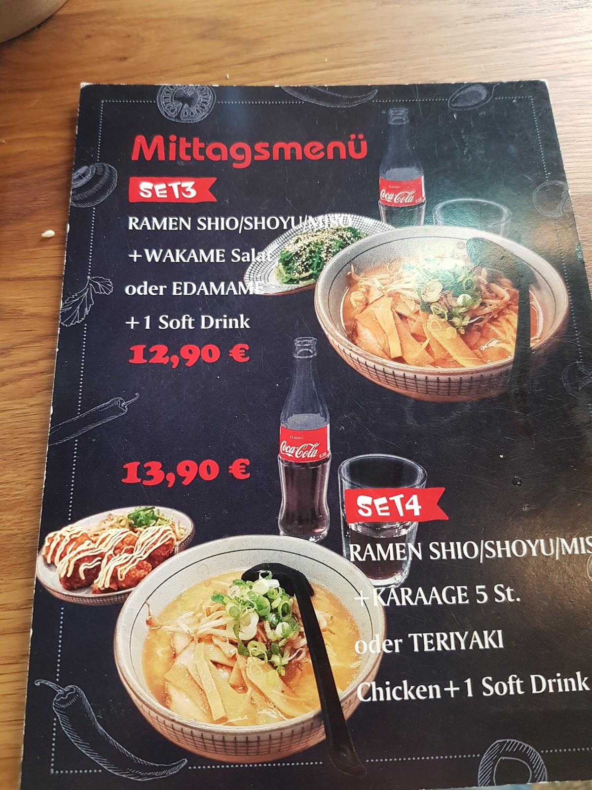 Genki Ramen Dorotheenstraße Essen Menu at Genki Ramen restaurant, Essen
