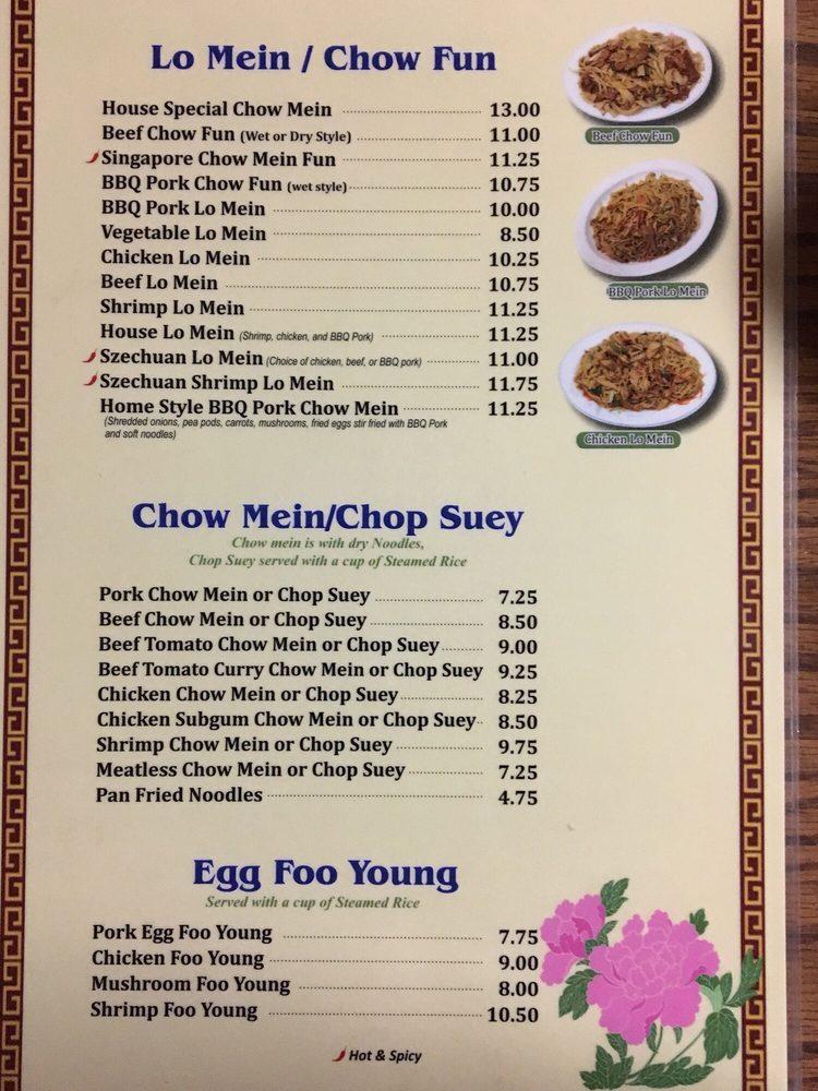 Menu at Happy Family Restaurant, Battle Ground