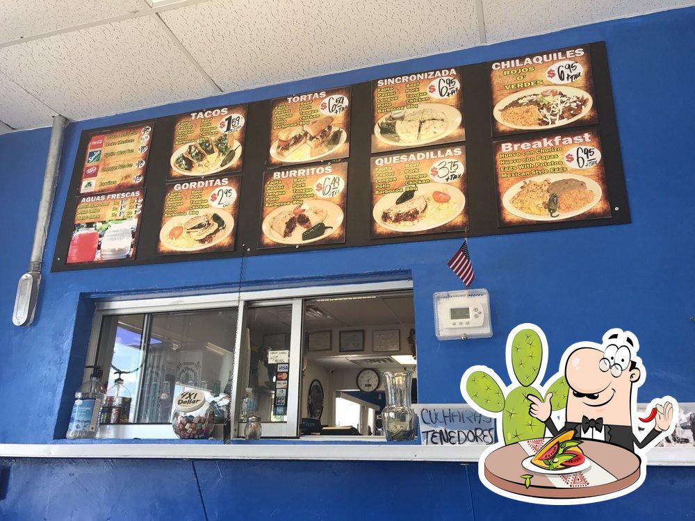 La Paisanita Taqueria, 110 N First St in Garland Restaurant menu and reviews