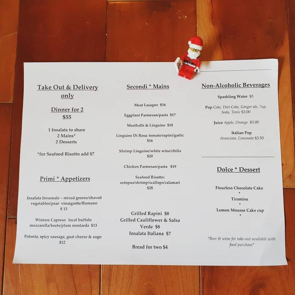 Menu at 7 Numbers Picton (Southern Italian cuisine) restaurant, Prince