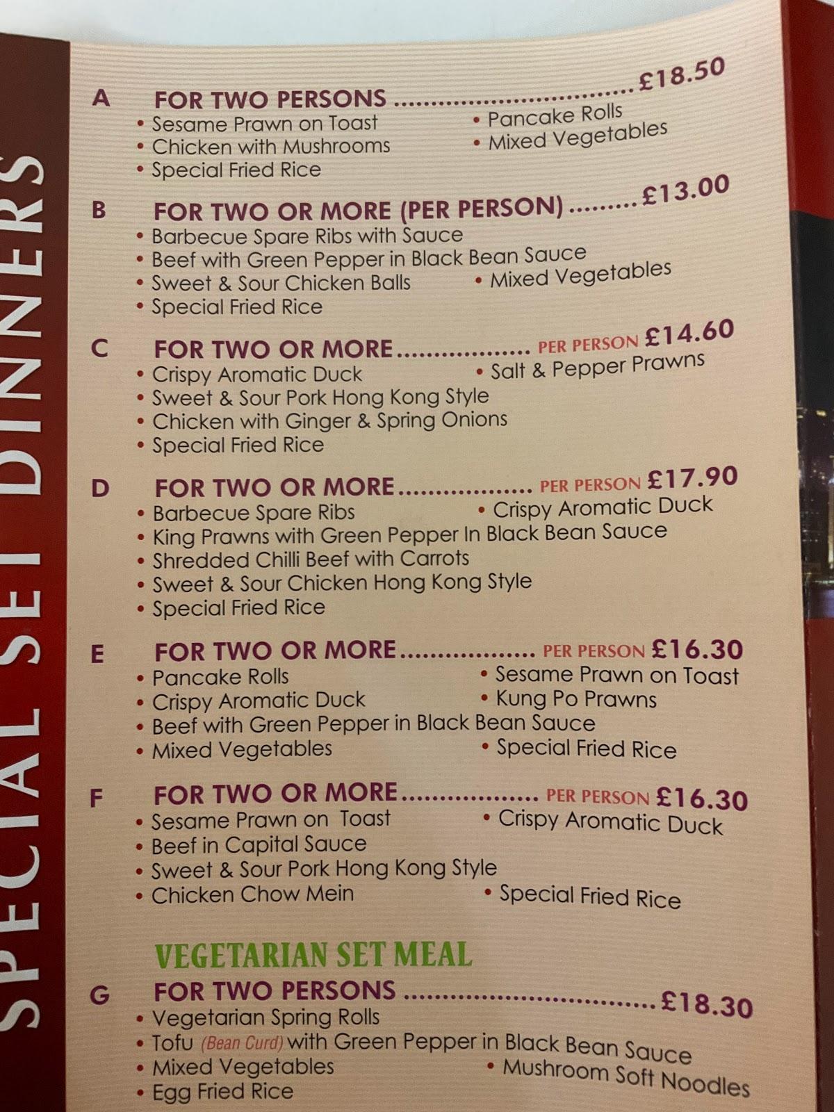 Menu At New City Fast Food Ringwood