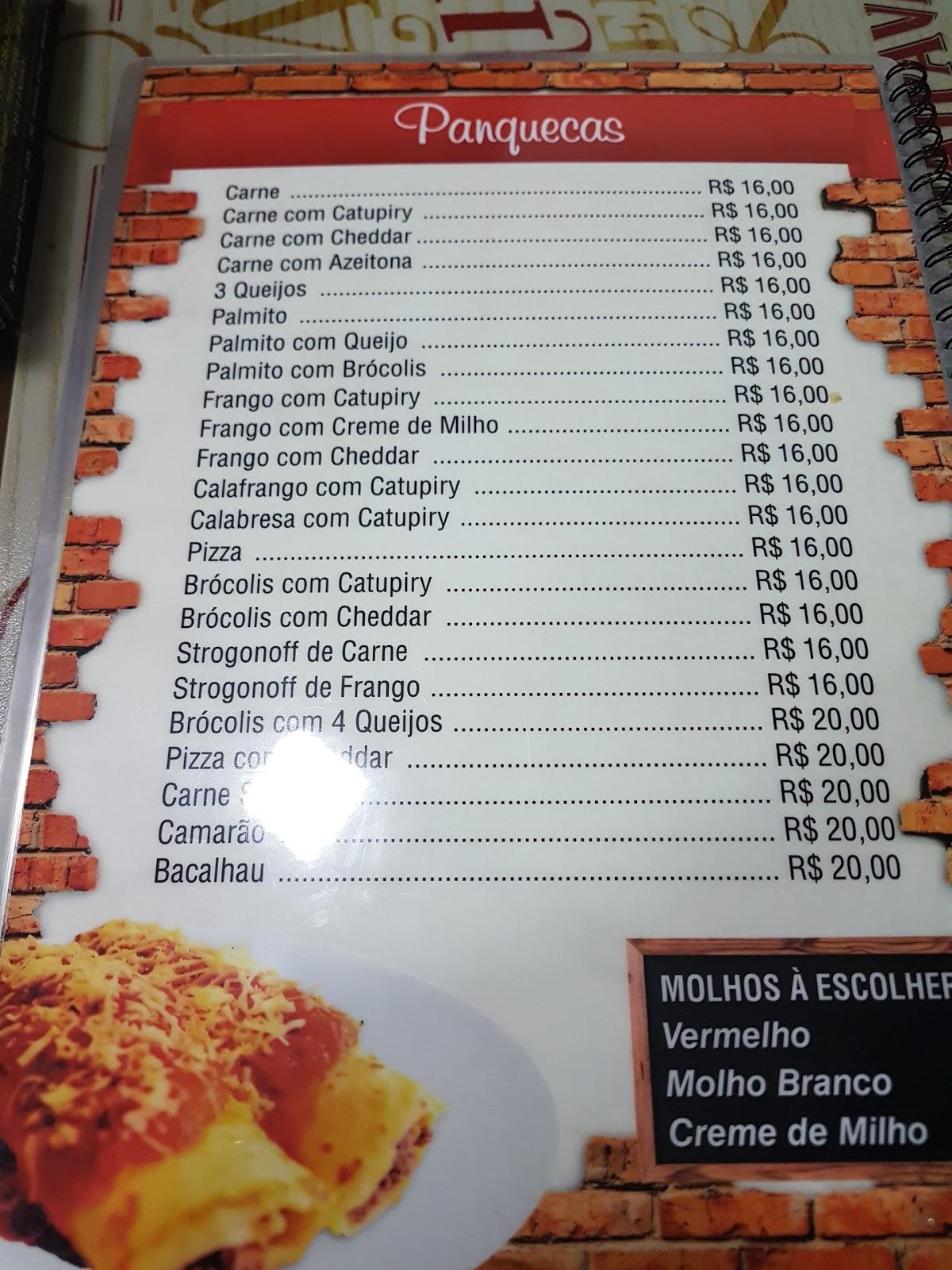 Menu em Pastel Soares Premium, Boituva