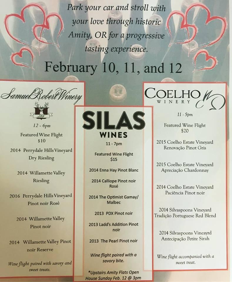 Menu at The Bramble, Silas Wines Tasting Room pub & bar, Amity