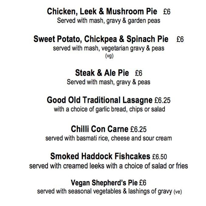 Menu at The Wittering pub & bar, East Wittering