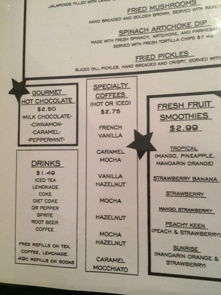 Menu at Crazy Wings and More restaurant, Edna