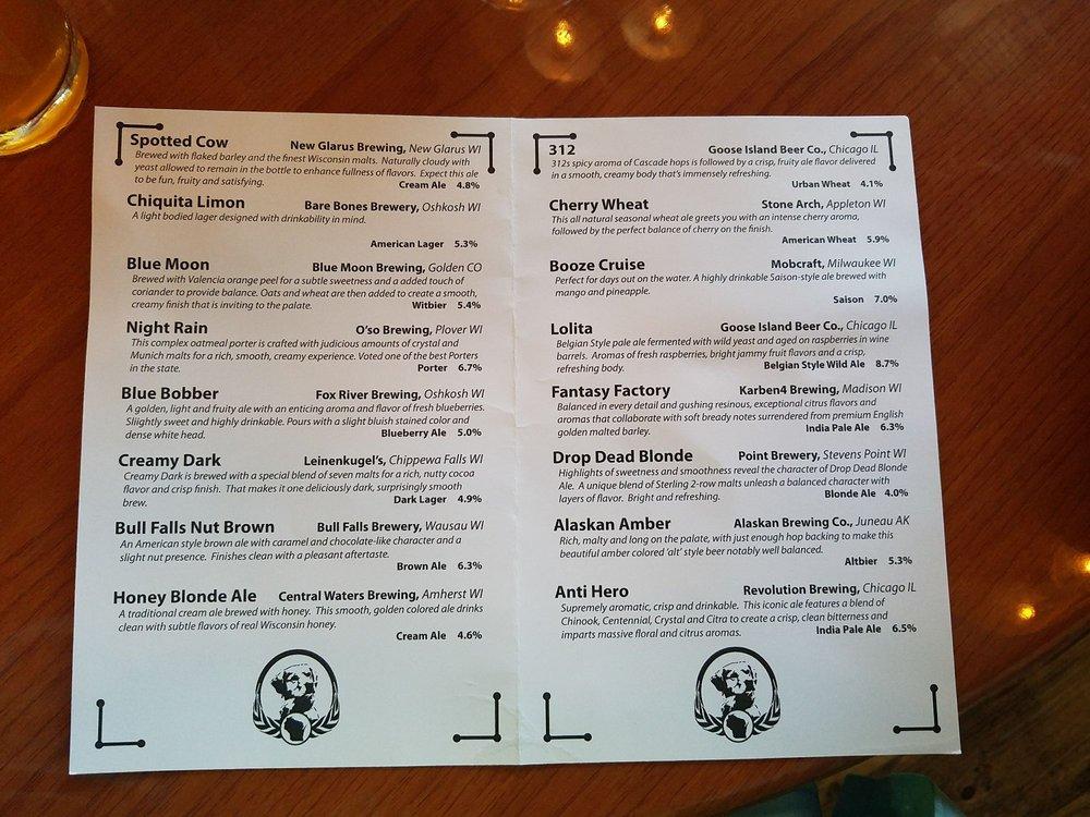 Menu at Fletch's Local Tap House pub & bar, Oshkosh