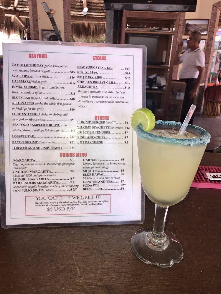 Menu at Restaurante El Coral, Cabo San Lucas