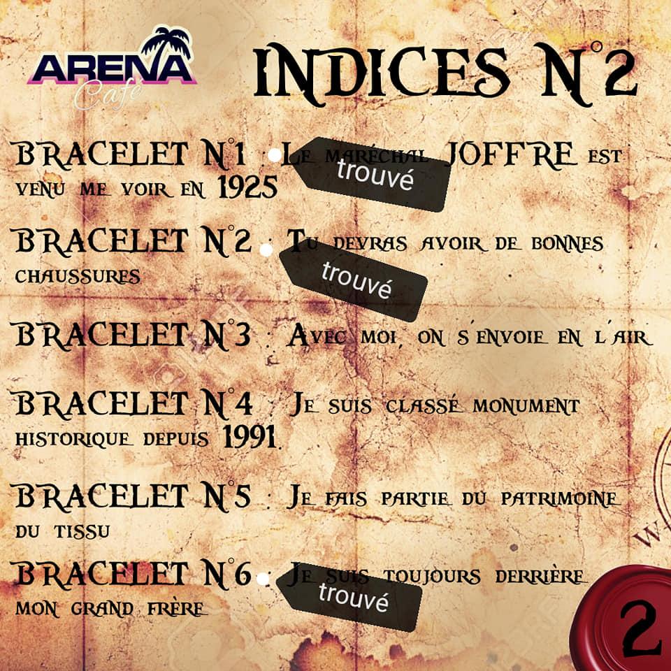 Menu de ARENA CAFE