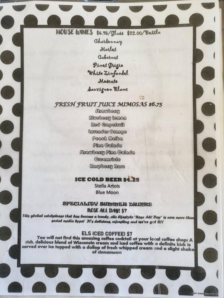 Menu at Chocolate Covered Strawberry cafe, Gallatin, Nashville Pike