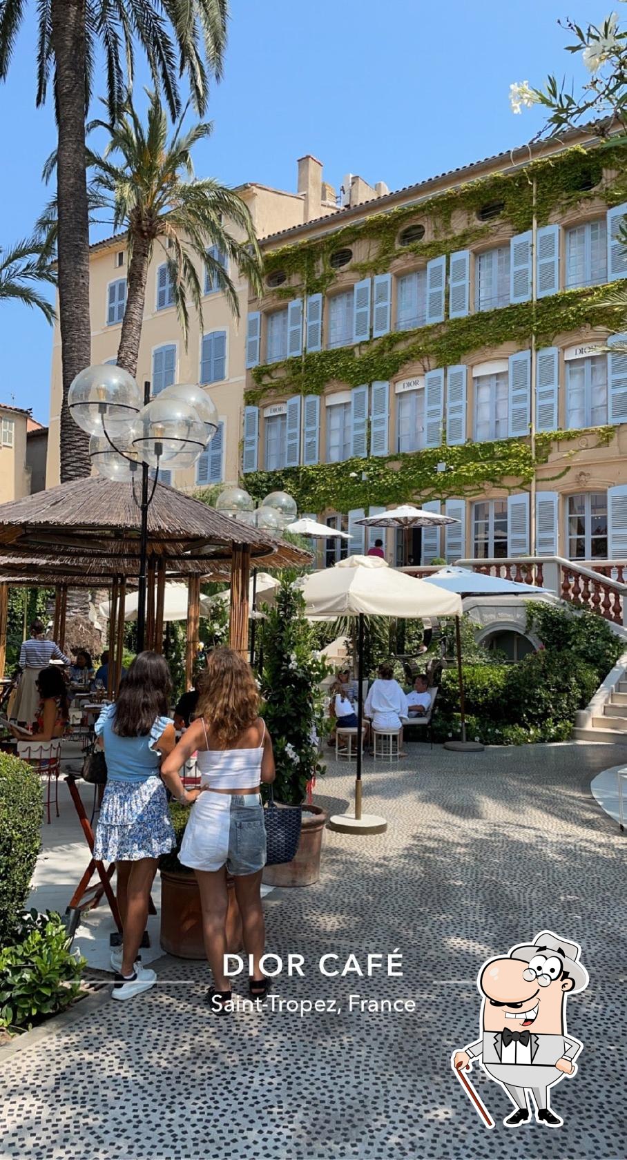 The Christian Dior cafe in St. Tropez - dear_elegant_lady
