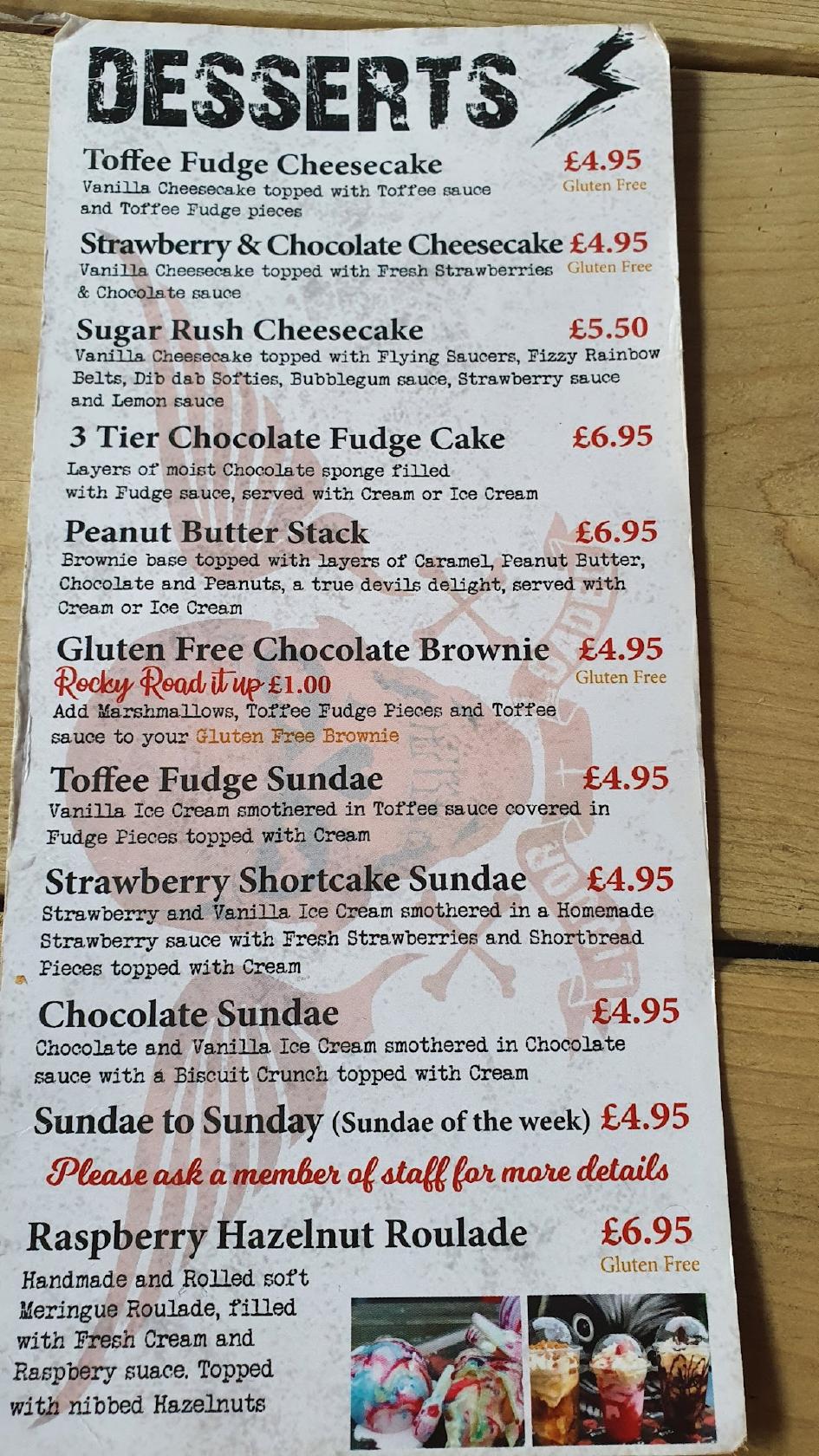 Menu at Liquor & Loaded restaurant, King's Lynn