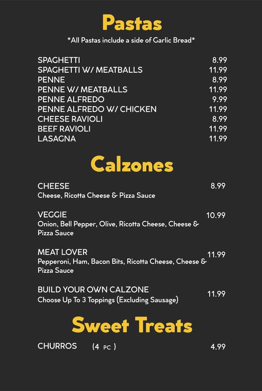 Menu at Redwood Pizza and Wings pizzeria, Duarte