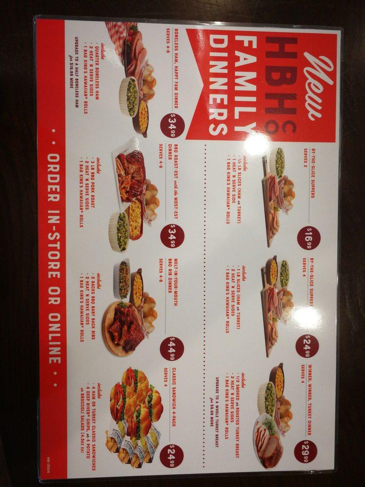 Menu at The Honey Baked Ham Company restaurant, Novi