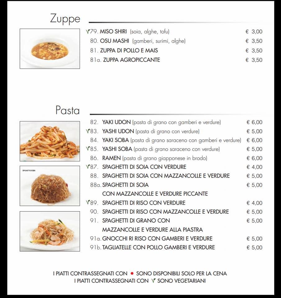 Menu di Sushi Lin 3 