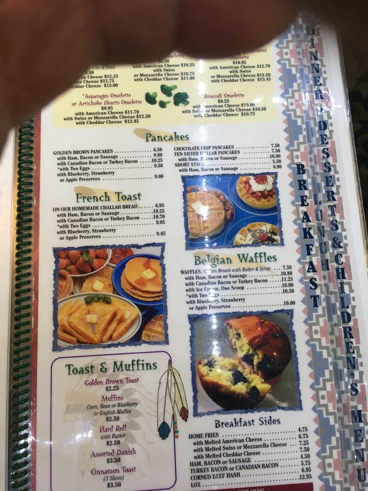 Menu at Oconee East Diner restaurant, Islip