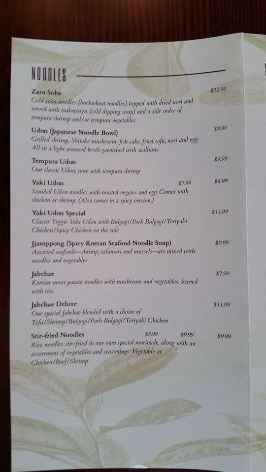 Menu at Salt & Pepper the Kitchen restaurant, Monticello