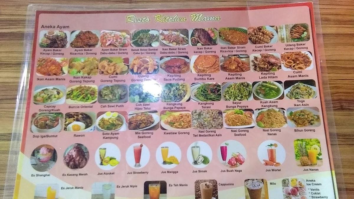 Menu At Mama Kitchen Restaurant Manokwari 43Q8 XGJ   R621 Menu Mama Kitchen 2021 09 1 