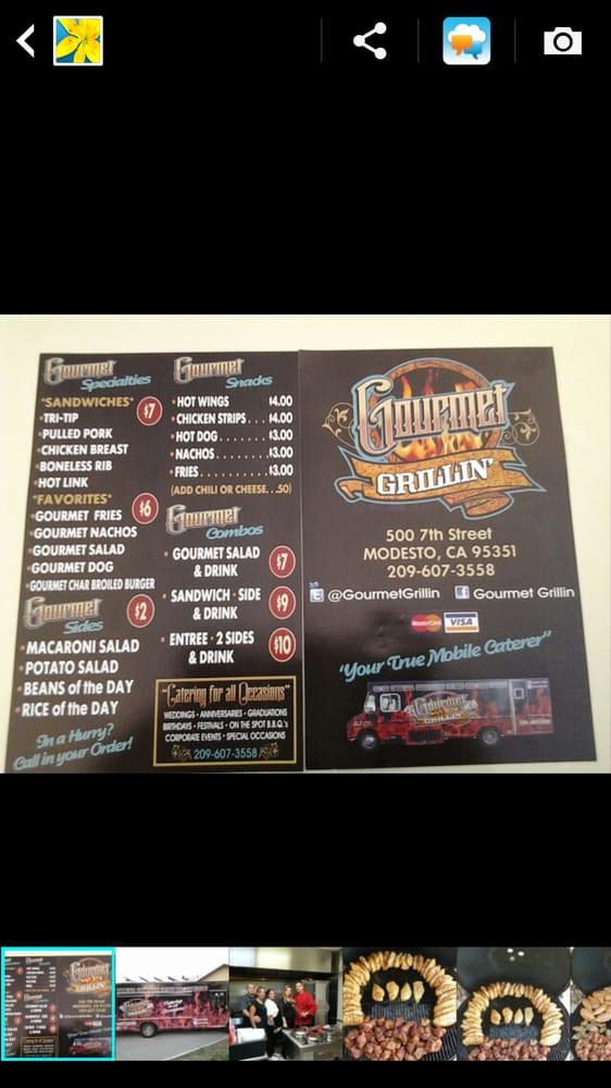 Menu at Gourmet Grillin & Catering BBQ, Modesto