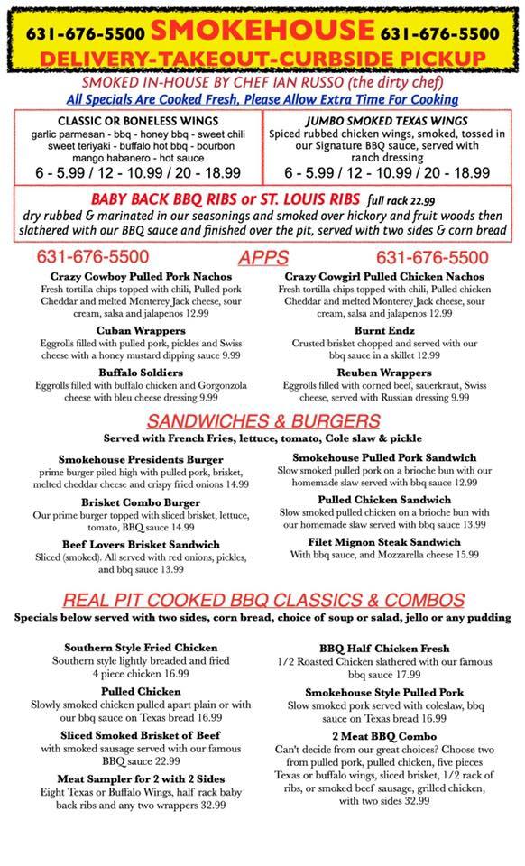 Menu at Island Lake Diner restaurant, Ronkonkoma