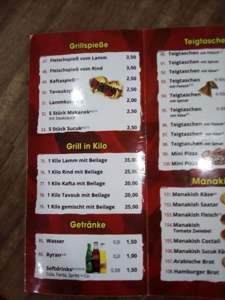 Big bascha berlin menu