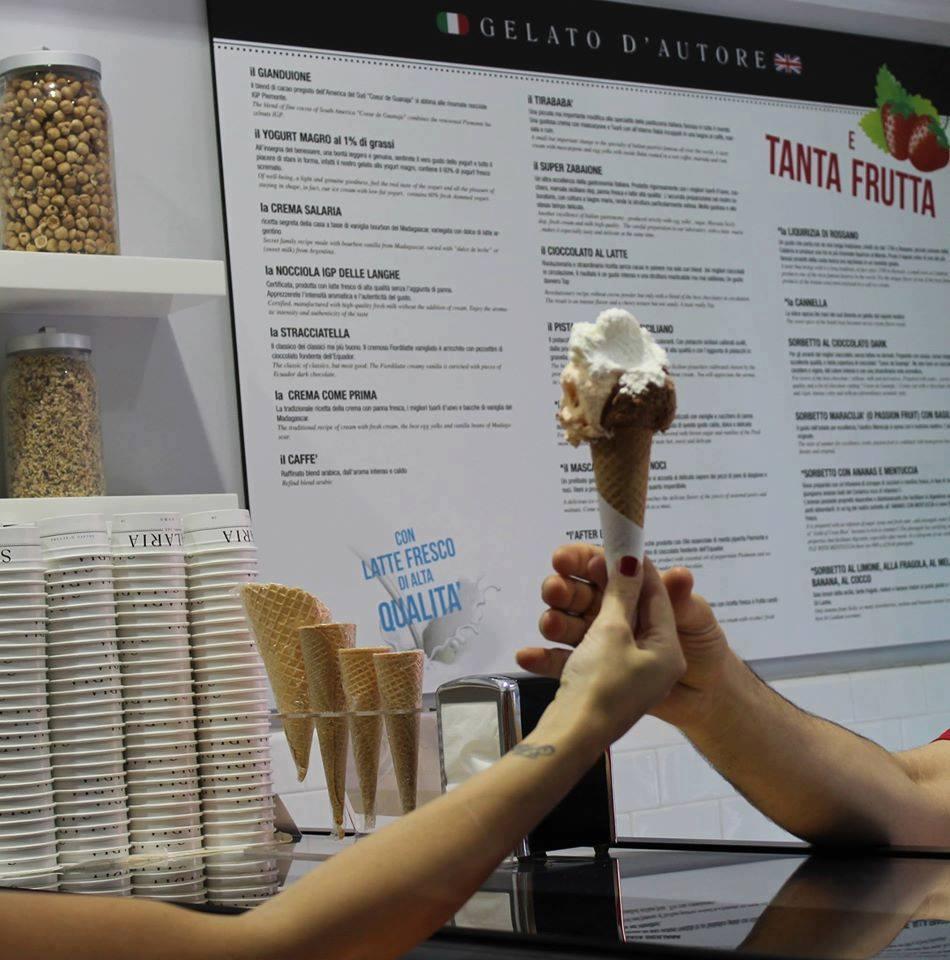 Menu di Gelato d'Autore 