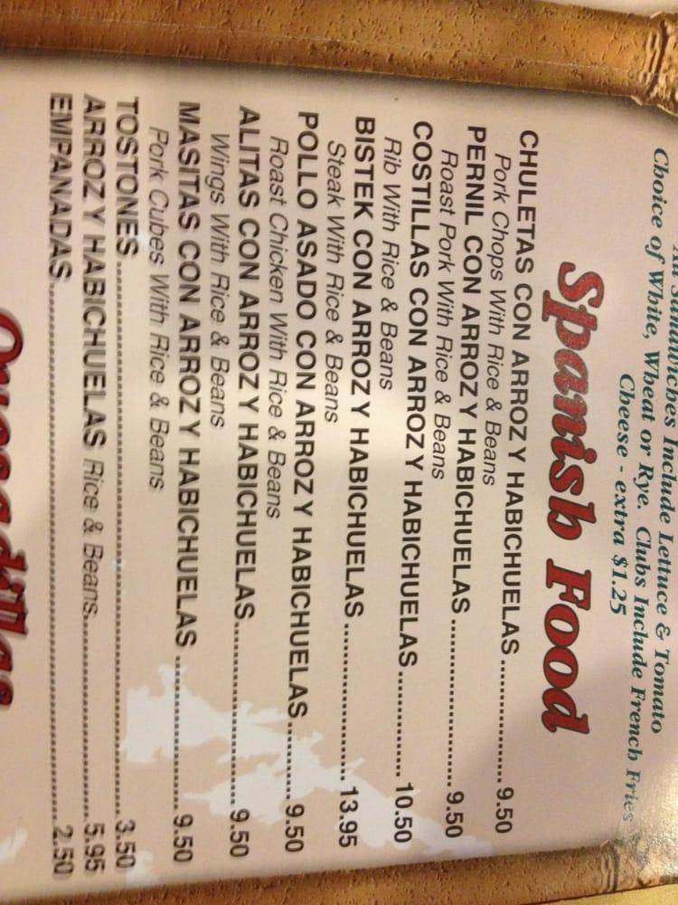 Menu at Fiesta Pizza pizzeria, Atlantic City, Ventnor Ave
