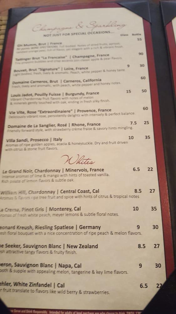 Menu at La Crepe Bistro restaurant, Homer Glen