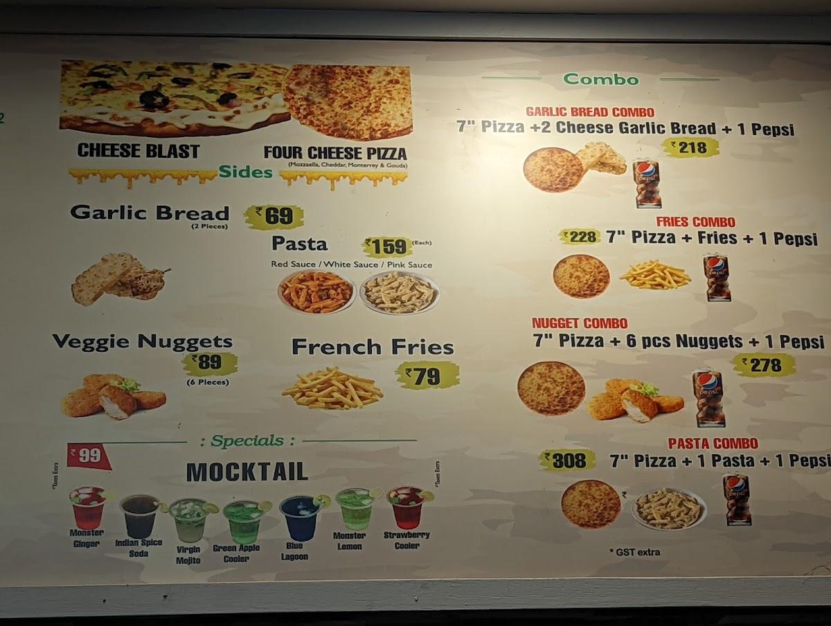 Menu at Chicago Pizza Rajkot, Rajkot