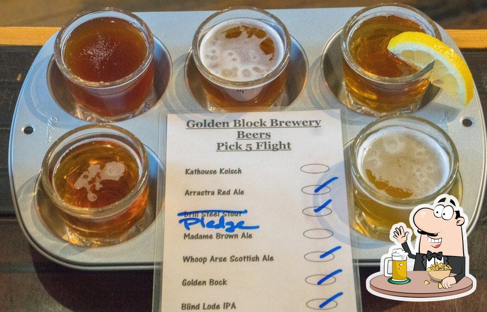 Golden Block Brewery in Silverton Restaurant menu and reviews
